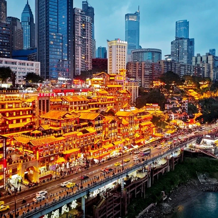 重庆洪崖洞夜景 乌江画廊游船旅游 manufacturers